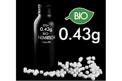 Novritsch 0.43g BIO šratai 530 vnt