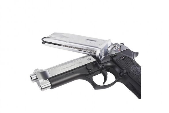 Pistoletas Tokyo Marui M92F Black/Silver 2