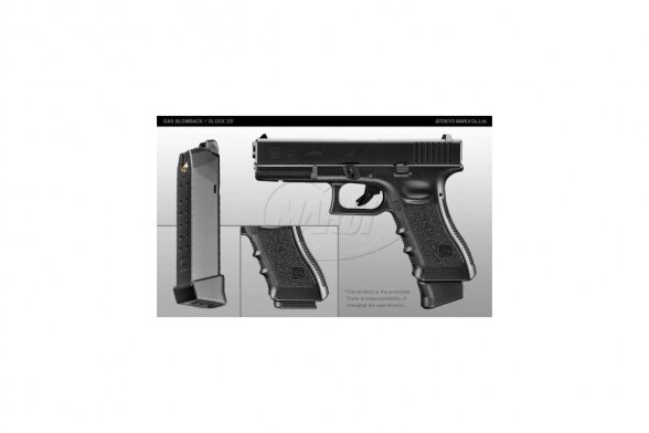 Pistoletas Tokyo Marui Model 22 Black 1