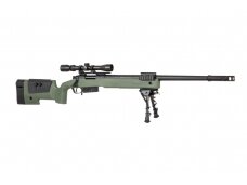 SA-S03 CORE™ Sniper Rifle Replica with Scope and Bipod - Olive Drab