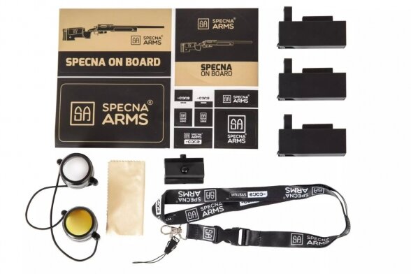 SA-S03 CORE™ sniper rifle replica with bipod and scope - MC 10