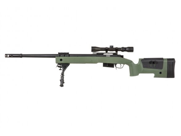 SA-S03 CORE™ Sniper Rifle Replica with Scope and Bipod - Olive Drab 10