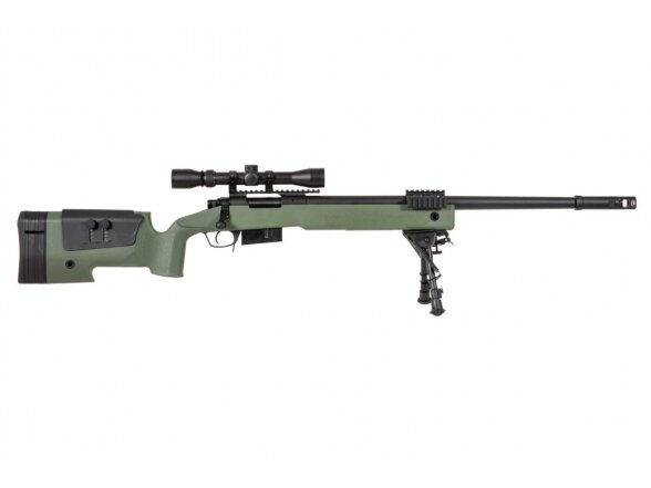 SA-S03 CORE™ Sniper Rifle Replica with Scope and Bipod - Olive Drab 2