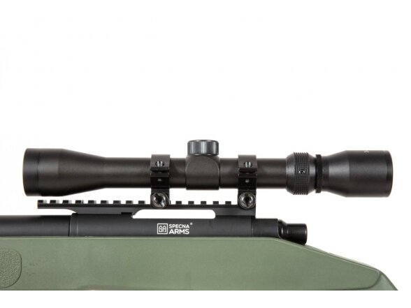 SA-S03 CORE™ Sniper Rifle Replica with Scope and Bipod - Olive Drab 7