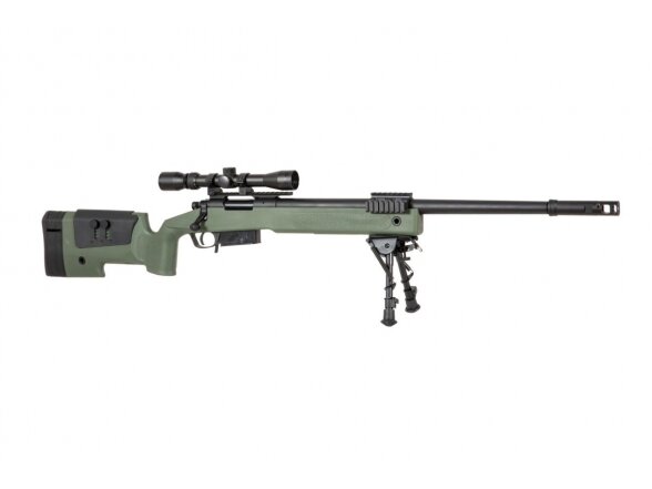 SA-S03 CORE™ Sniper Rifle Replica with Scope and Bipod - Olive Drab