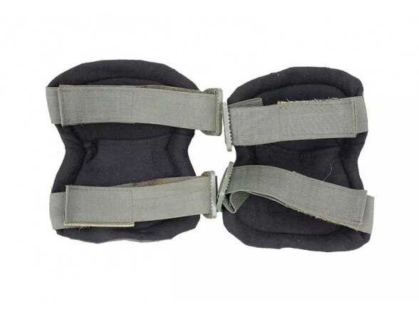 Set of Future knee protection pads – Olive 2