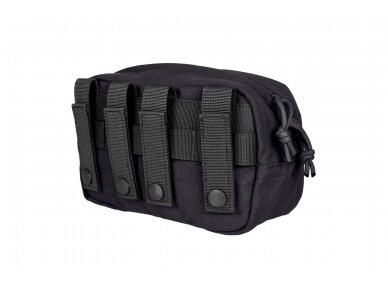 Small Horizontal Cargo Pouch Nomys - Black 2