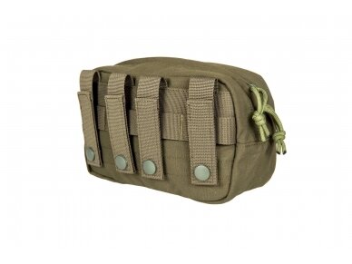 Small Horizontal Cargo Pouch Nomys - Olive 2