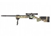 M160-A1 M14 M1 Garand Spring Airsoft Sniper Rifle Scale 1:1 Real Bolt Metal  Core