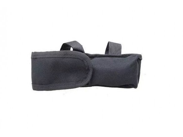 Stock battery pouch - black