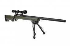 SW-04 Sniper Rifle Replica with Scope and Bipod - Olive Drab