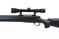 SW-04J Army sniper rifle replica (with scope and bipod) - black