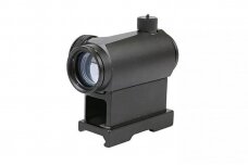 A1 red dot sight modelis su QD laikikliu ir žemu tvirtinimu Black