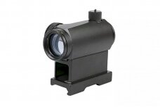 T1 red dot sight replica with QD mount and low mount - black