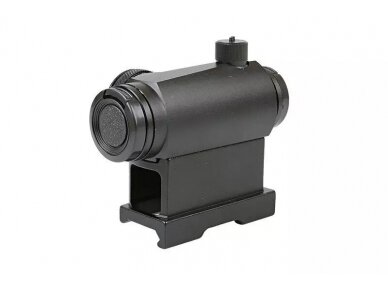 A1 red dot sight with QD holder and low profile fastener Black 3