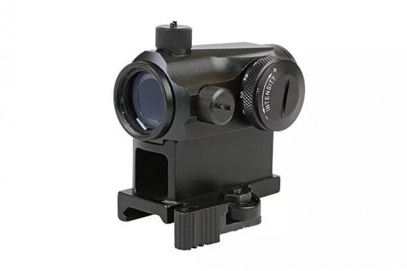 A1 red dot sight modelis su QD laikikliu ir žemu tvirtinimu Black 2