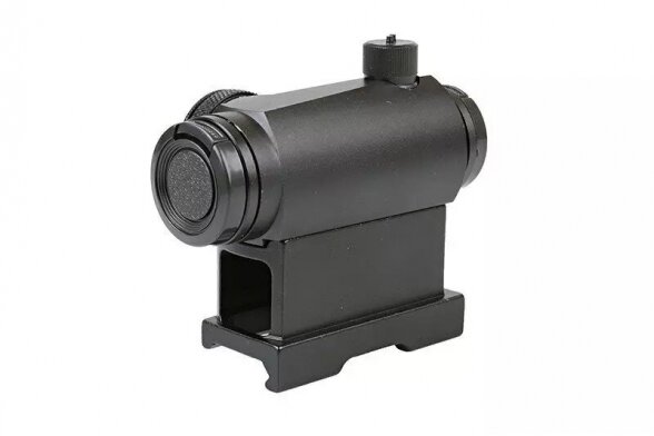 A1 red dot sight modelis su QD laikikliu ir žemu tvirtinimu Black 3