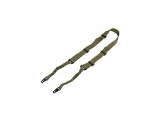 Tactical 2-point bungee sling, olive