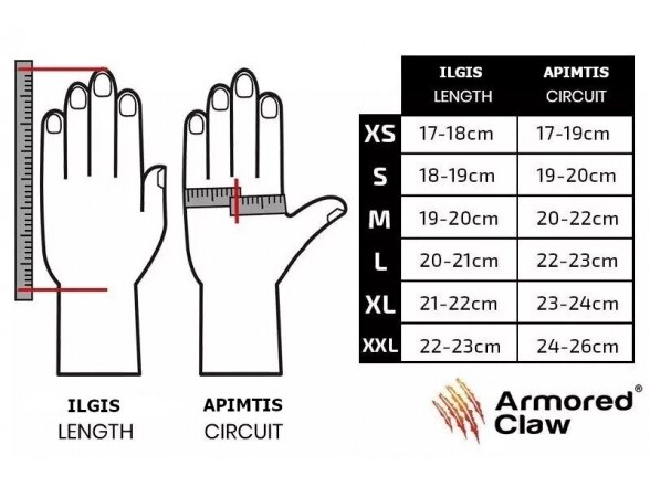 Tactical gloves Armored Claw CovertPro - Black 7