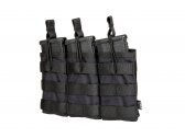 Triple carbine magazine pouch Open Koga - Black