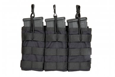 Triple carbine magazine pouch Open Koga - Black 1