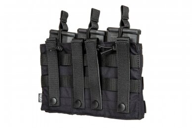 Triple carbine magazine pouch Open Koga - Black 2