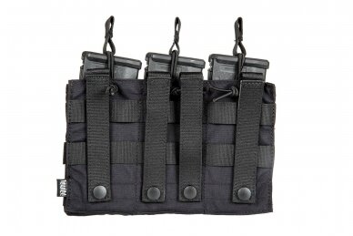 Triple carbine magazine pouch Open Koga - Black 3