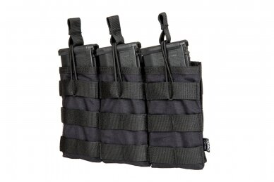 Triple carbine magazine pouch Open Koga - Black