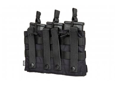 Triple carbine magazine pouch Open Koga - Black 2