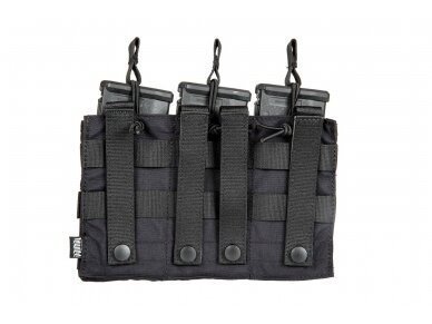 Triple carbine magazine pouch Open Koga - Black 3