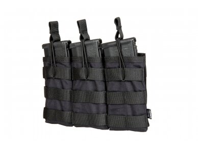 Triple carbine magazine pouch Open Koga - Black