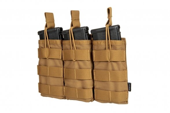 Triple carbine magazine pouch Open Koga - Coyote Brown