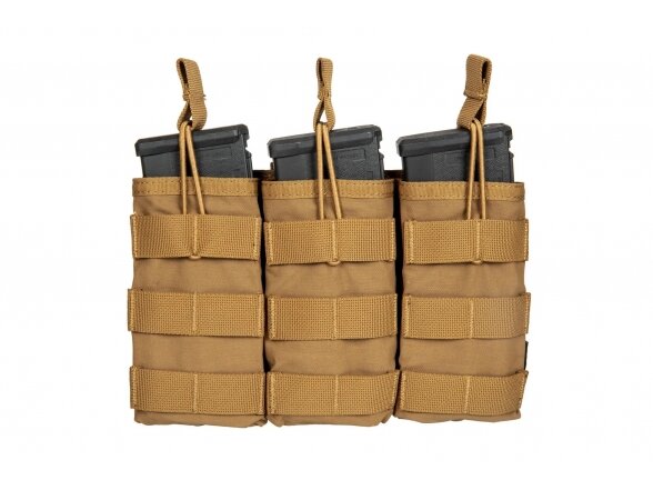 Triple carbine magazine pouch Open Koga - Coyote Brown 1