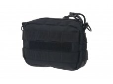 Universal horizontal cargo pouch - black