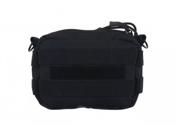 Universal horizontal cargo pouch - black 1