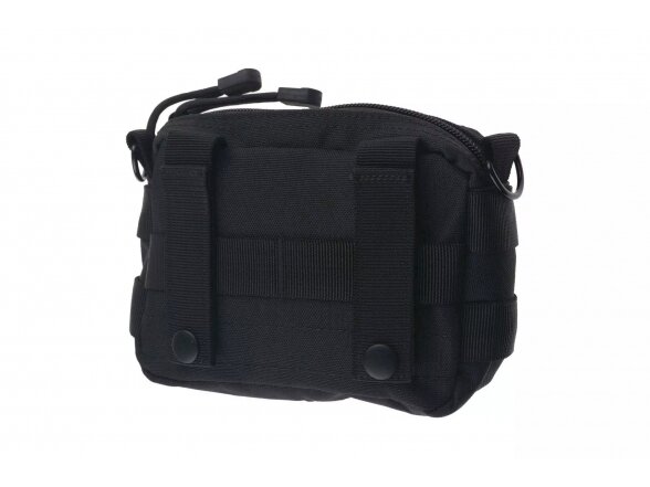 Universal horizontal cargo pouch - black 2