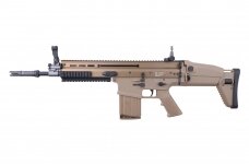 WE MK17 MOD 0 Open Bolt Assault Rifle Replica - Tan
